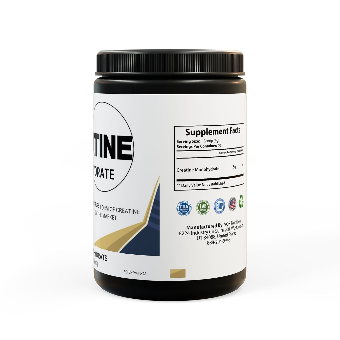 Creatine Monohydrate Supplement (300g, 10.58oz)