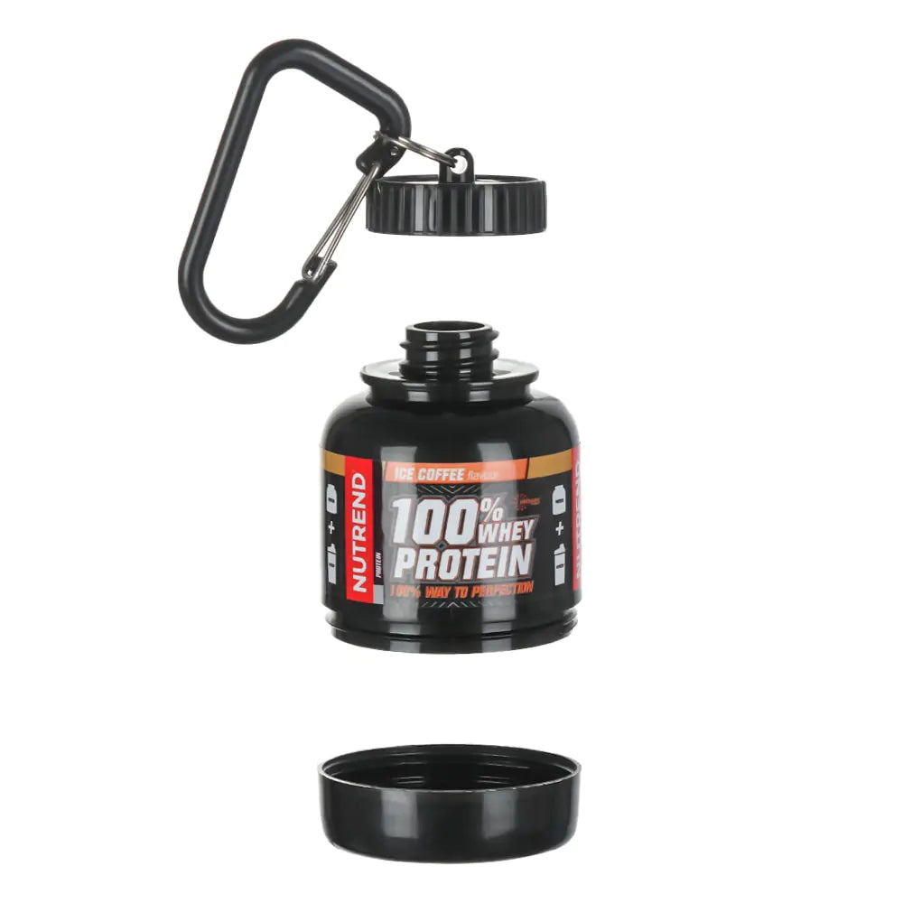 Portable Protein Powder Bottle With Whey Keychain