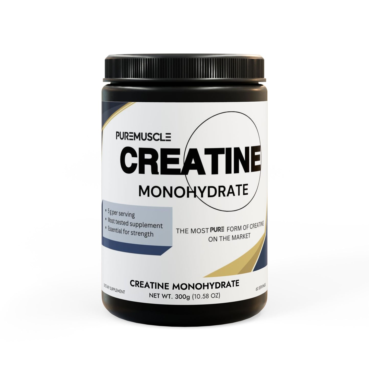 Creatine Monohydrate Supplement (300g, 10.58oz)