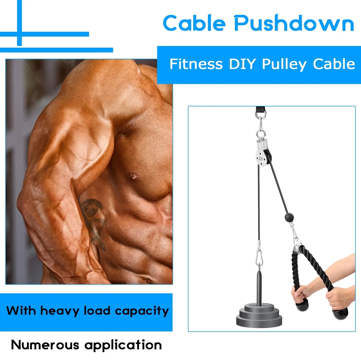 Home Pulley Cable System